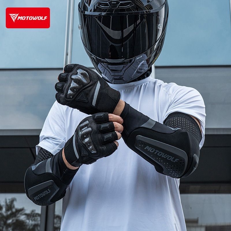 Mountain Biking Elbow Pads - Pelindung Siku Sepeda Motor, Pelindung Siku