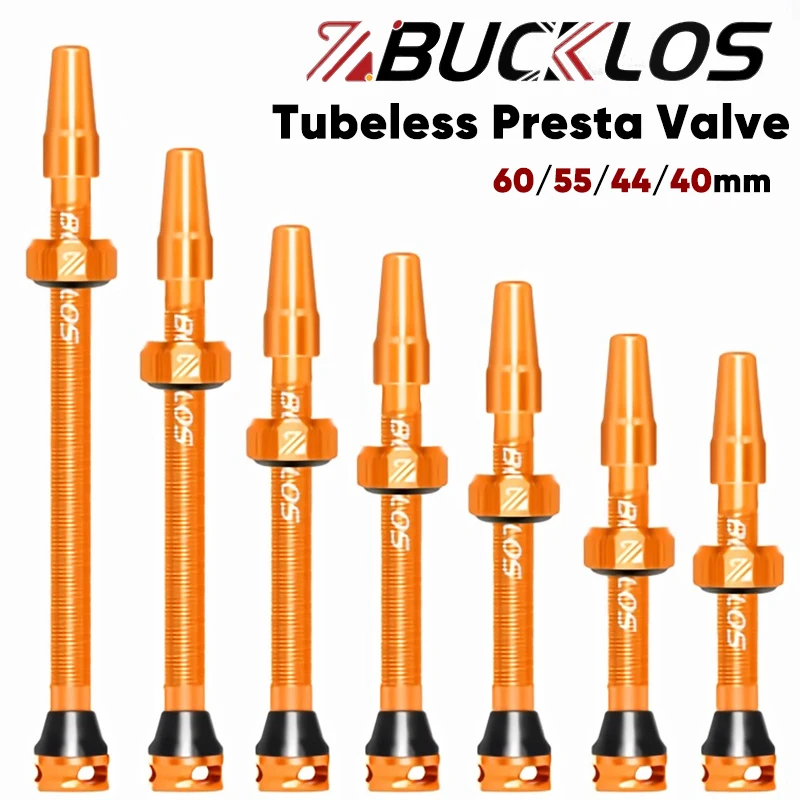 Tubeless Valve Core - Katup Presta sepeda jalanan, gesper 40/44mm