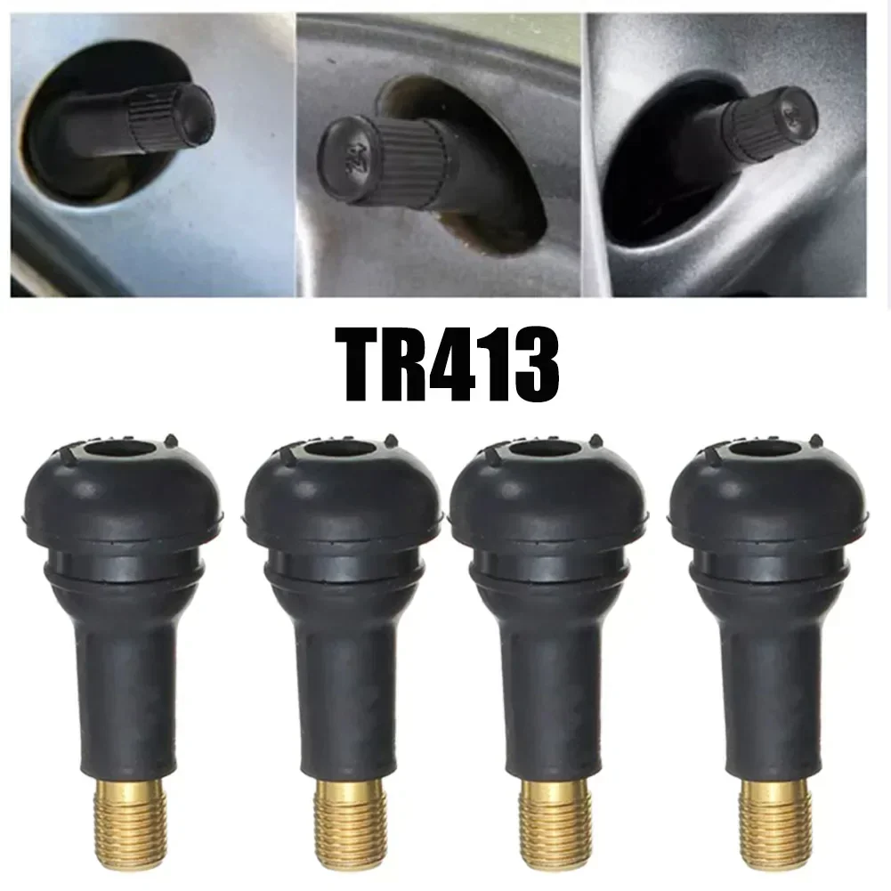 Tubeless Valve Core - 4 Buah TR412/TR413 Katup Ban Kualitas
