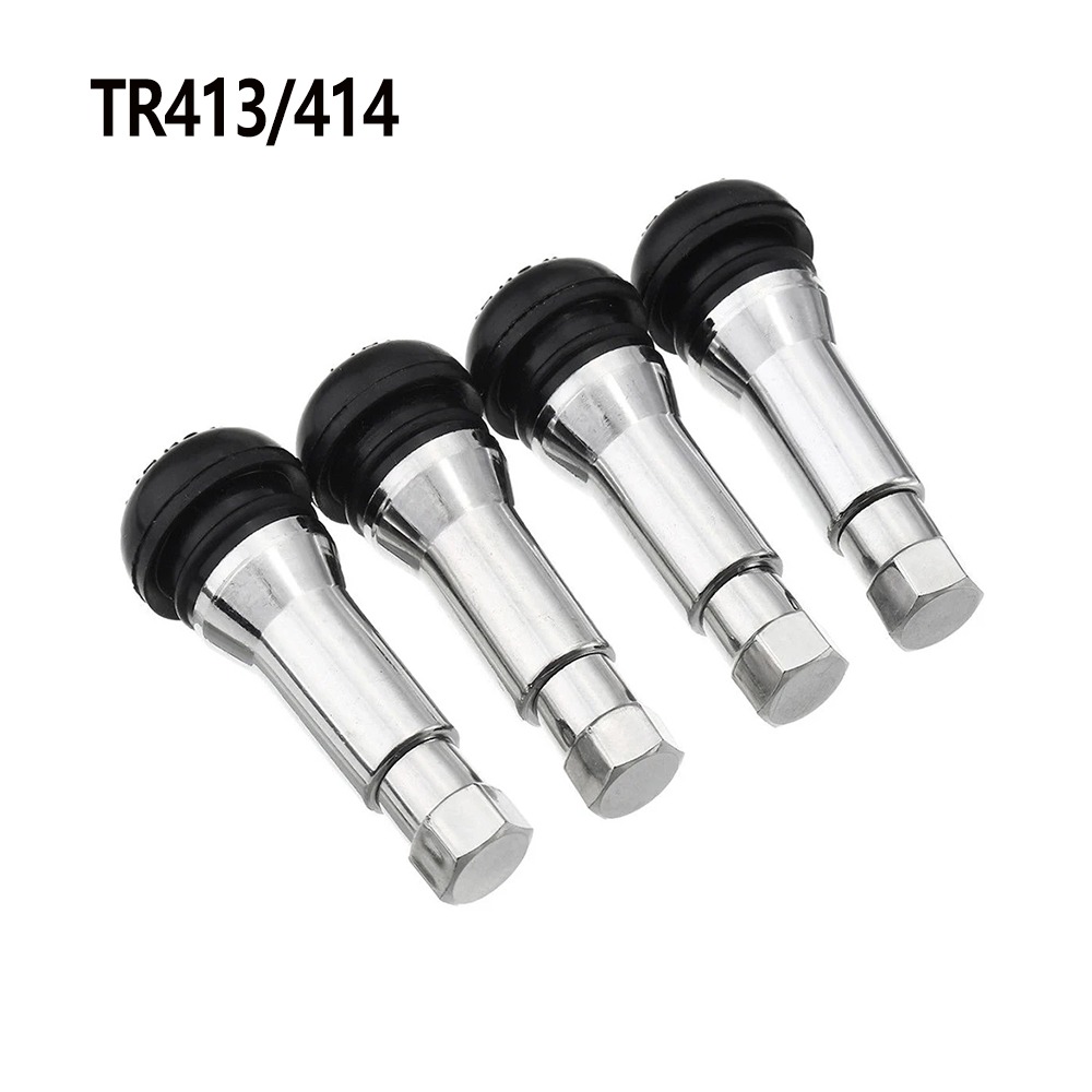 Tubeless Valve Core - Tutup Pentil Ban Tubeless Krom Aluminium