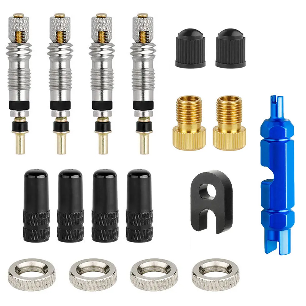 Tubeless Valve Core - 6/18 Buah Adaptor Nosel Prancis Inti