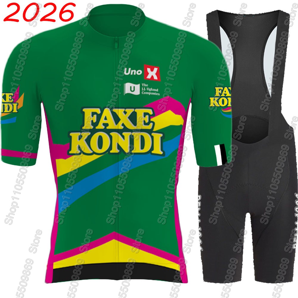 Mountain Biking Apparel - Set Jersey Sepeda Tim UNO X