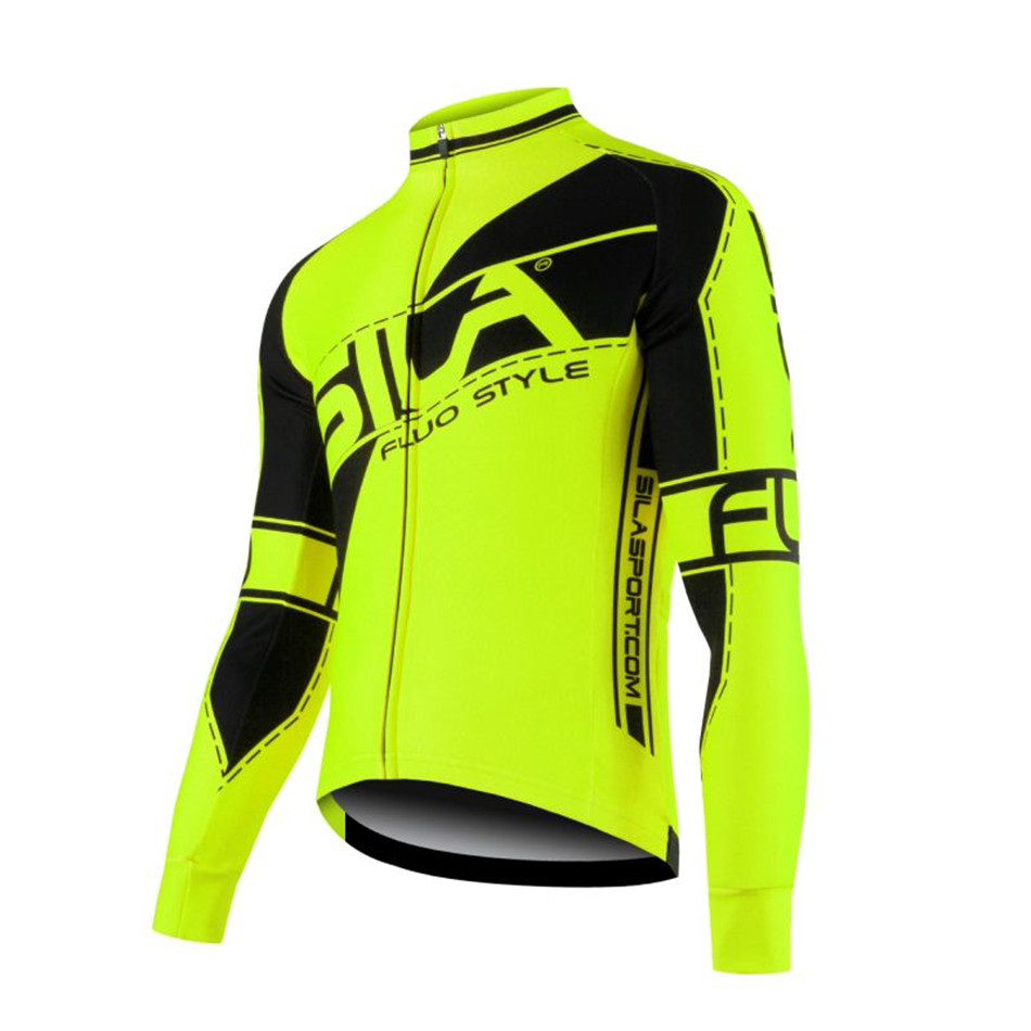 Mountain Biking Long Sleeve Shirt - Sila Usa Jaket Olahraga Luar Ruangan