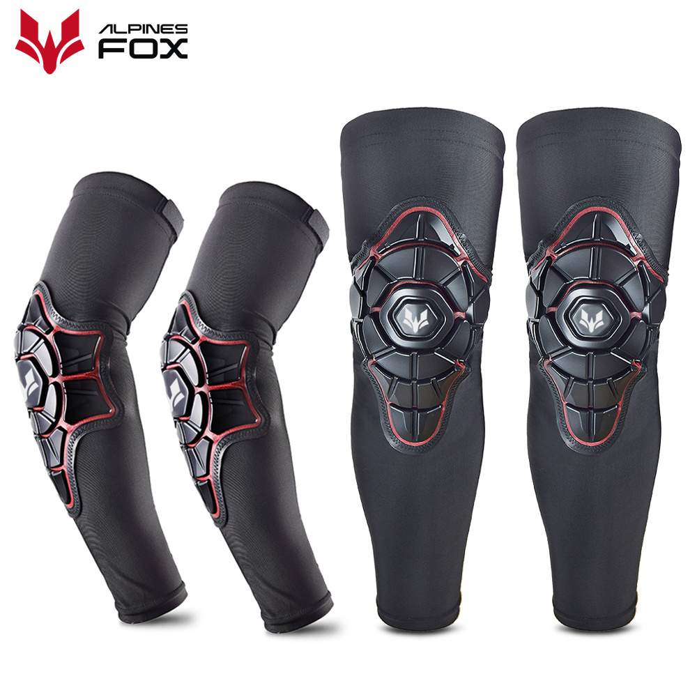 Mountain Biking Elbow Pads - Bantalan lengan pelindung lutut pria, bantalan