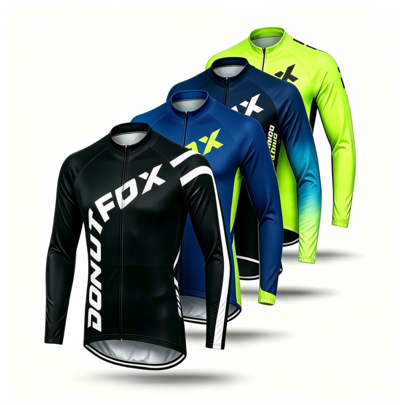 Mountain Biking Long Sleeve Shirt - Jersey MTB Lengan Panjang & Celana