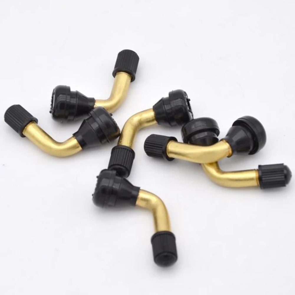 Tubeless Valve Core - Ban Tubeless katup sudut kuningan/karet, 2