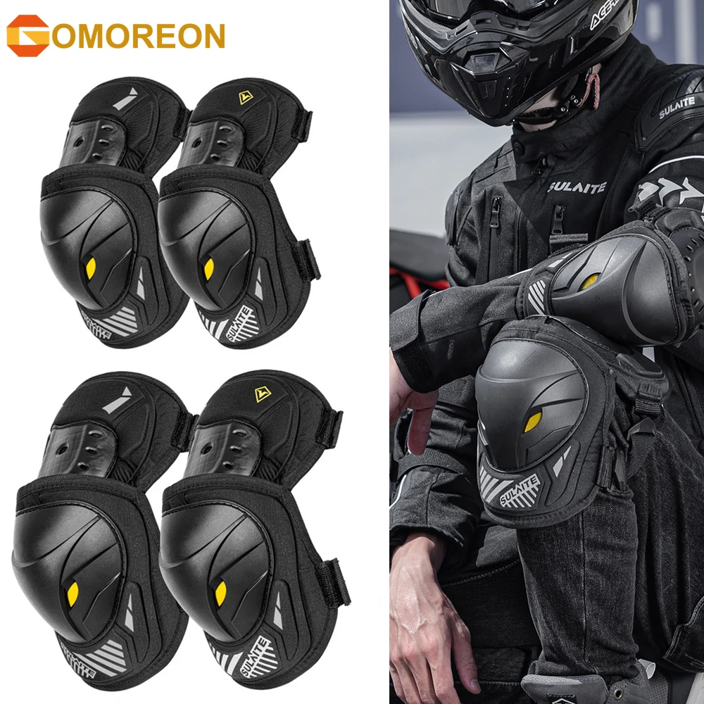 GOMOREON 1 Pasang Pelindung Lu - Mountain Biking Elbow Pads ulasan dan harga