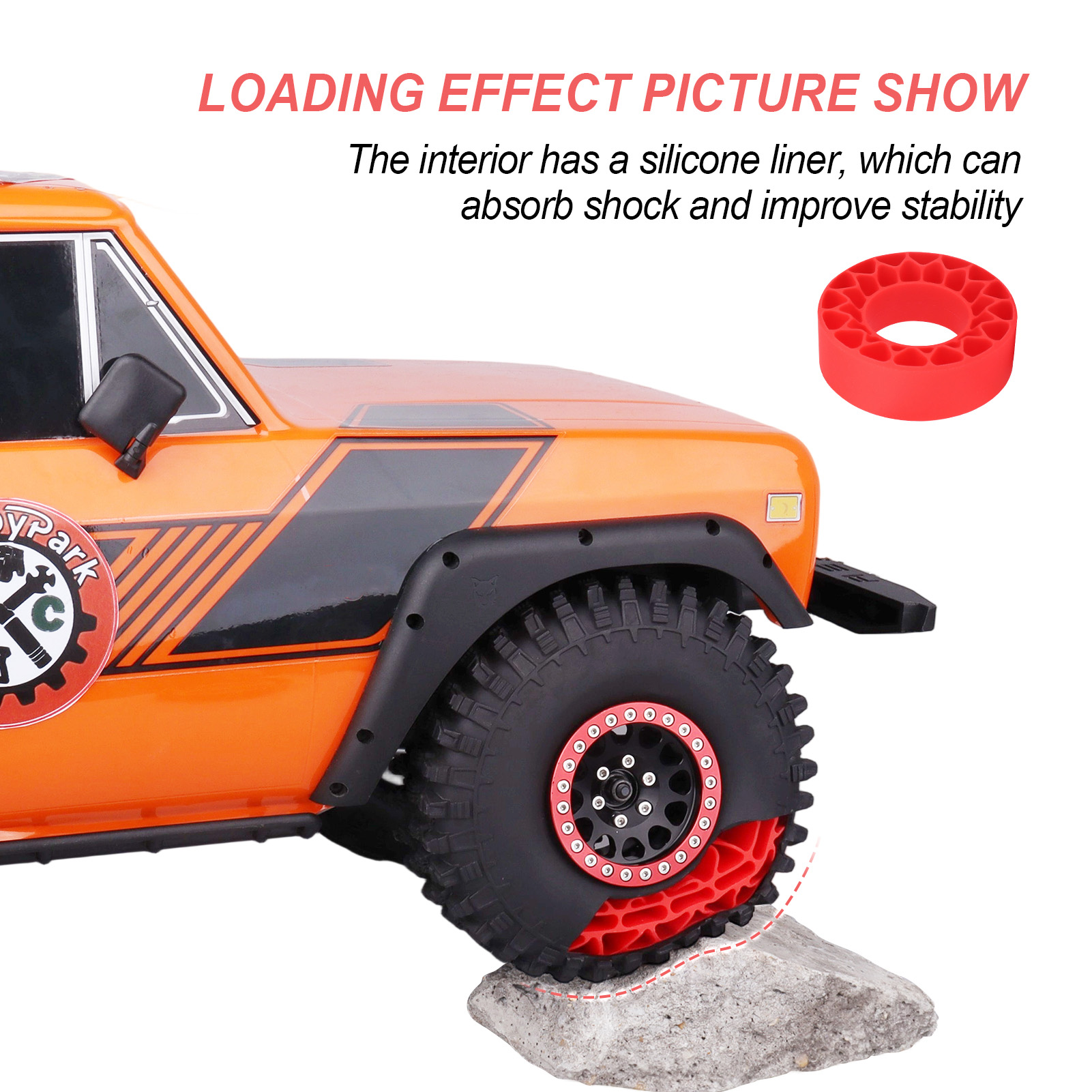 HobbyPark 1.9 Sisipan Silikon  - Tire Insert Foam ulasan dan harga