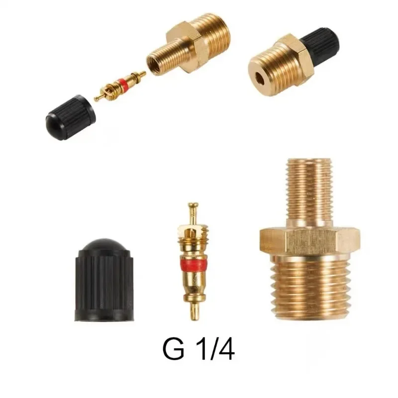 1/4 NPT 1/8 NPT M10 * 1 katup  - Tubeless Valve Core ulasan dan harga