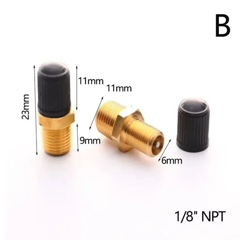 1/4 NPT 1/8 NPT M10 * 1 katup  - Tubeless Valve Core ulasan dan harga