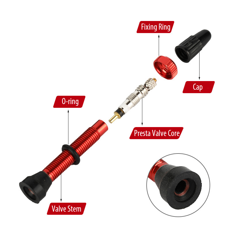 2 Buah Sepeda Tubeless Presta  - Tubeless Valve Core ulasan dan harga
