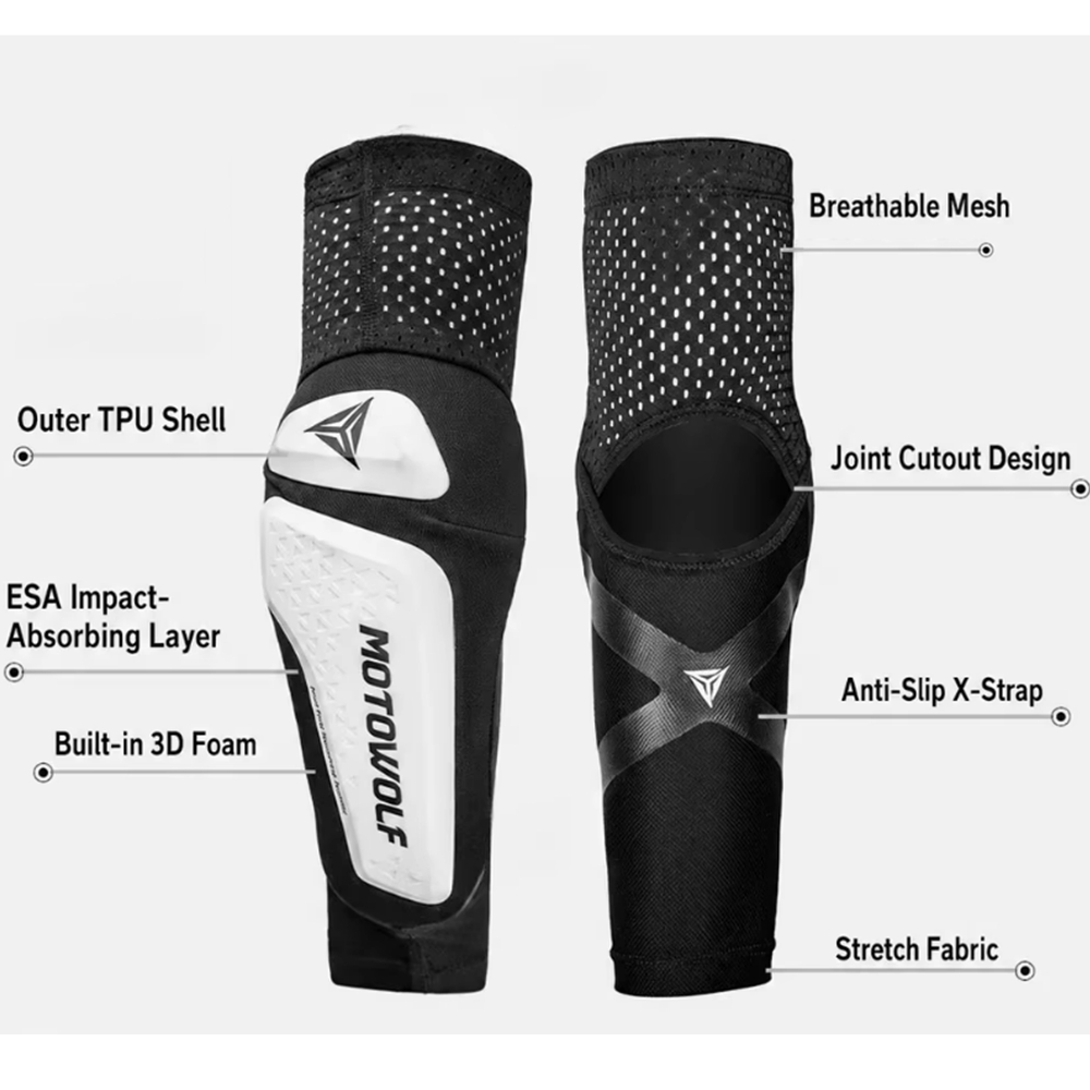 Pelindung Siku Sepeda Motor, P - Mountain Biking Elbow Pads ulasan dan harga