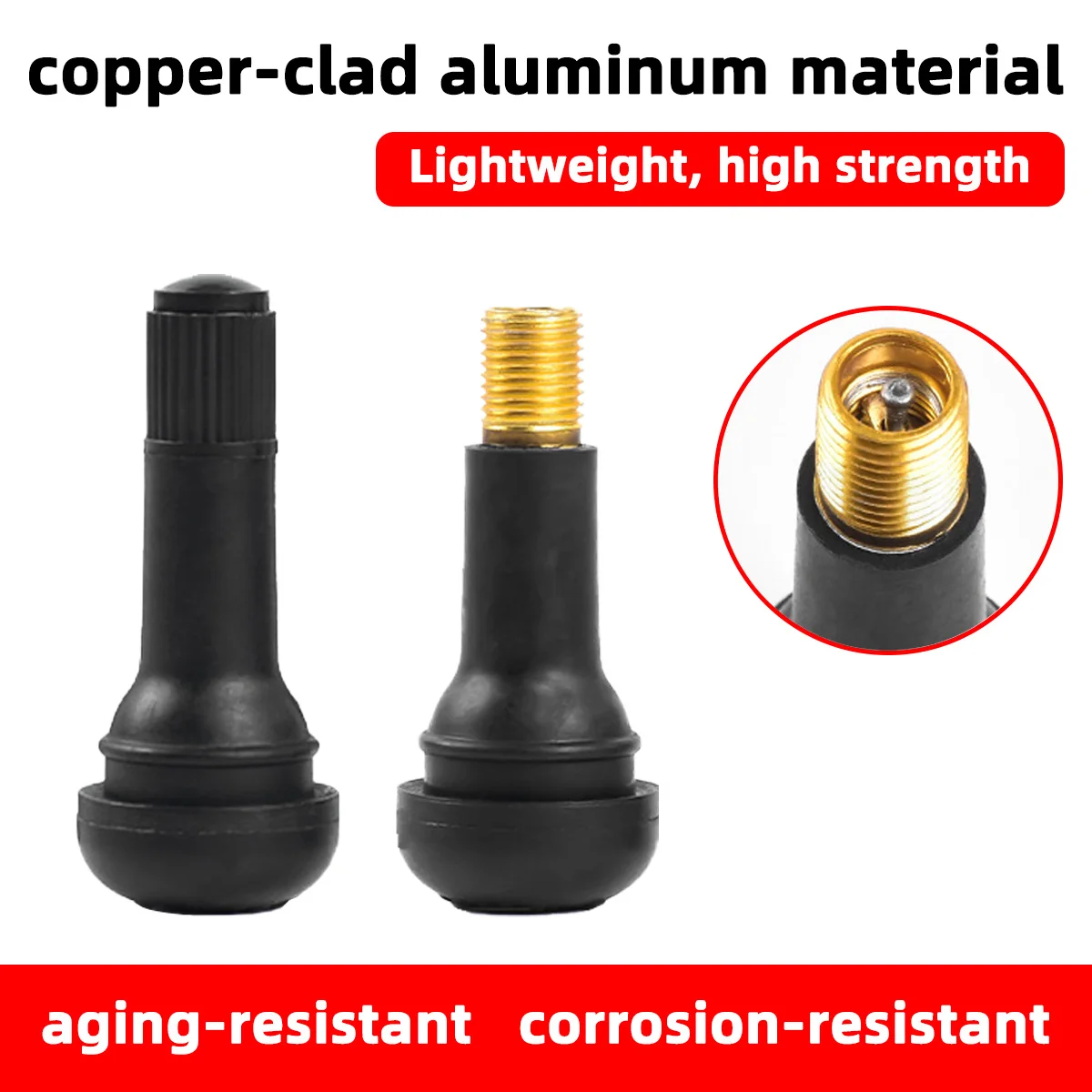 4/10/20/50/100PCS TR413 TR414  - Tubeless Valve Core ulasan dan harga