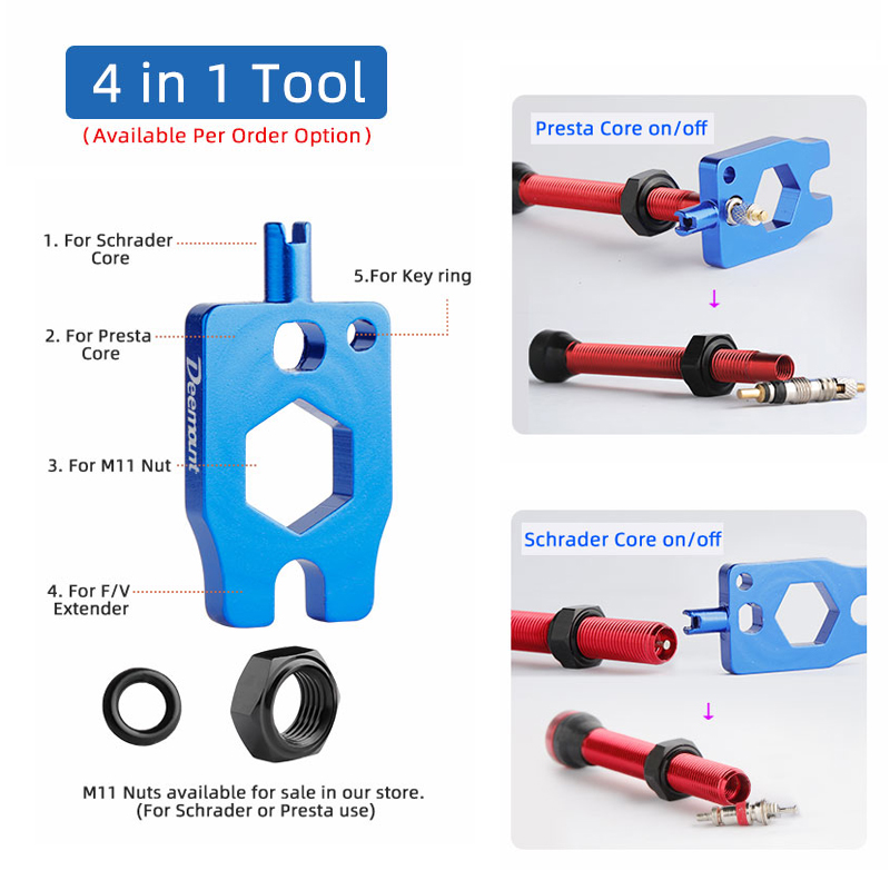 Deetount katup Presta kuningan - Tubeless Valve Core ulasan dan harga