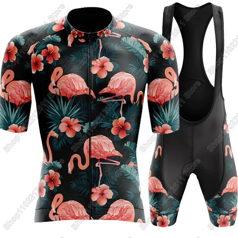 Set Jersey Bersepeda Flamingo  - Mountain Biking Apparel ulasan dan harga
