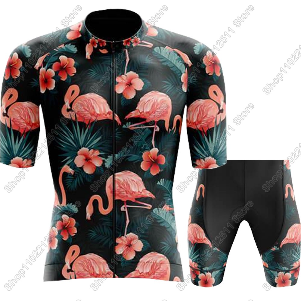 Set Jersey Bersepeda Flamingo  - Mountain Biking Apparel ulasan dan harga