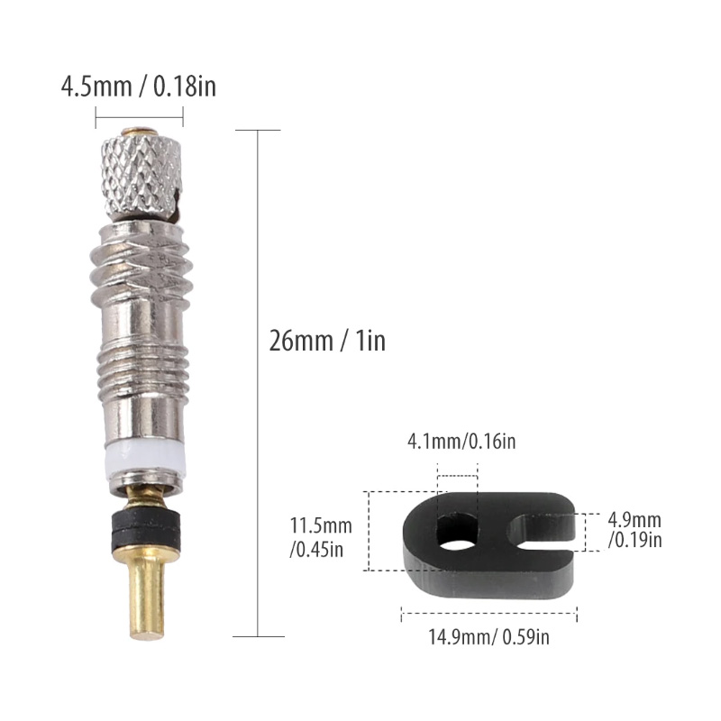 Katup Presta dapat dilepas sep - Tubeless Valve Core ulasan dan harga